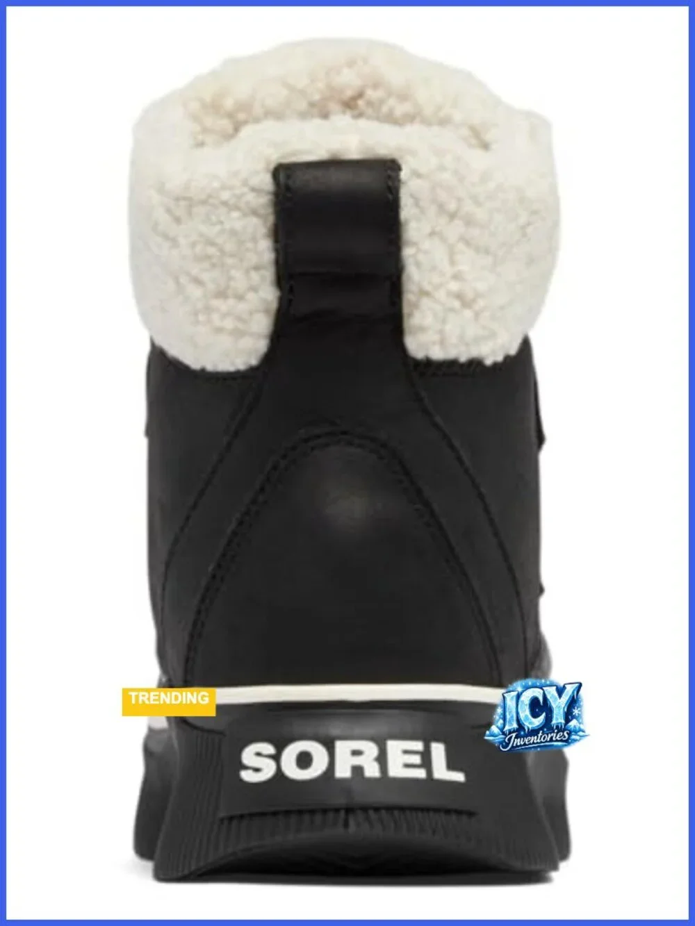 Waterproof Ankle Snow Boot - Faux Fur Lining, Lace Up